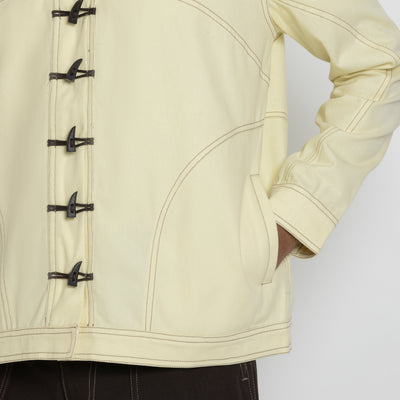Kara - Toggle Shacket - Butter Yellow (Unisex)
