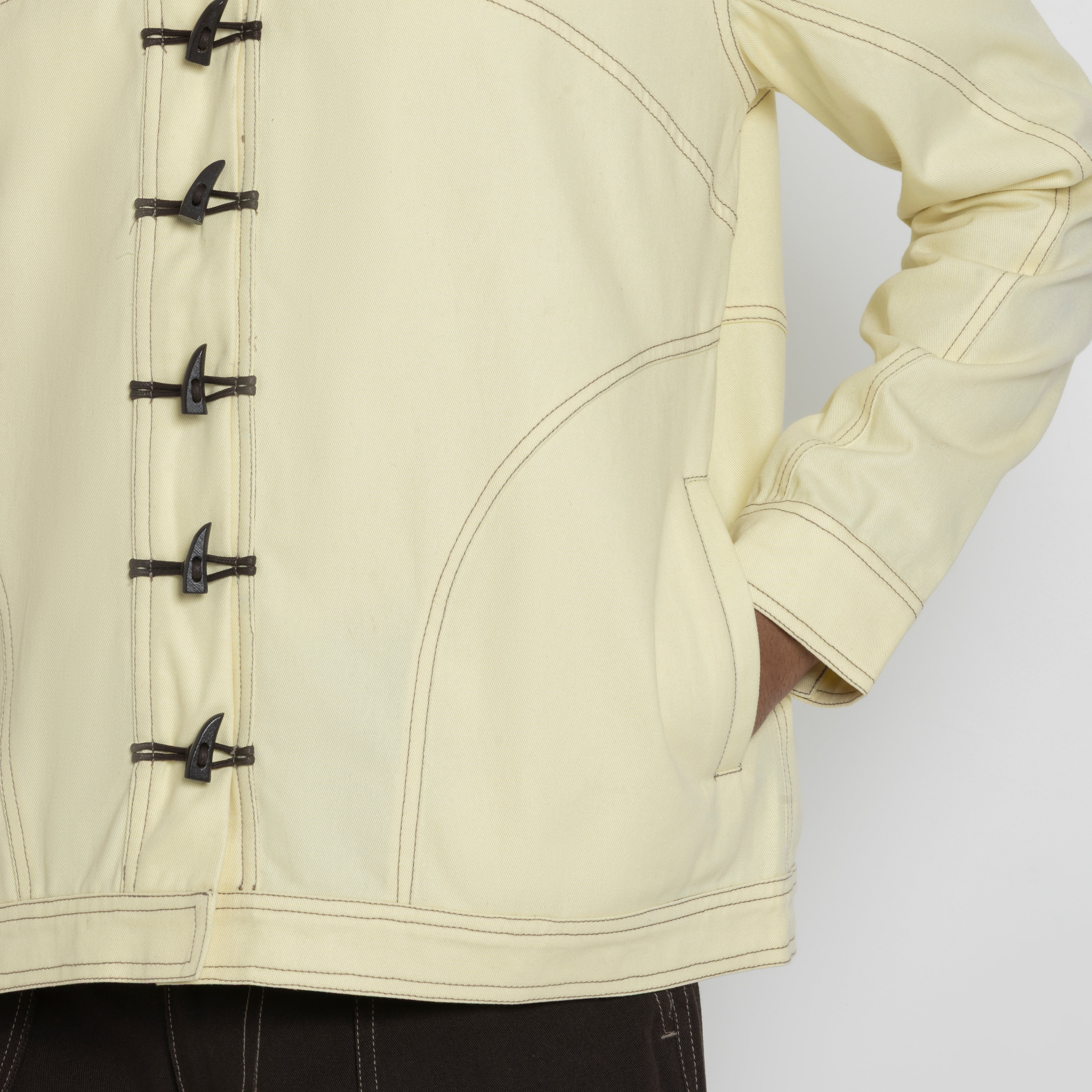 Kara - Toggle Shacket - Butter Yellow (Unisex)