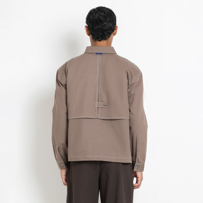 Kara - Utility Shacket - Dark Brown (Unisex)