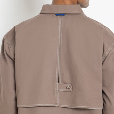 Kara - Utility Shacket - Dark Brown (Unisex)