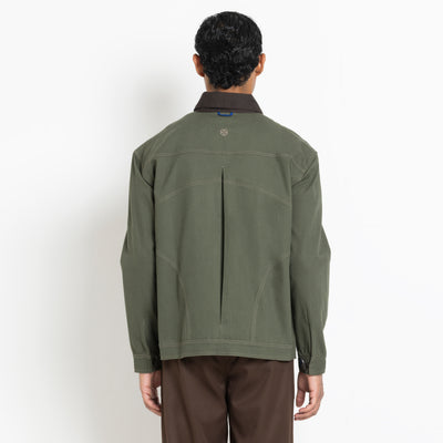 Kara - Toggle Shacket - Olive Green (Unisex)