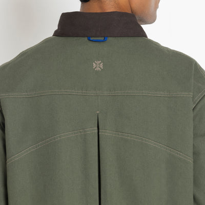 Kara - Toggle Shacket - Olive Green (Unisex)