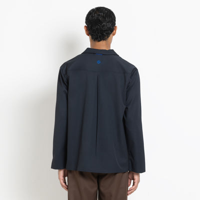 Kara - Workwear Shirt - Navy (Unisex)