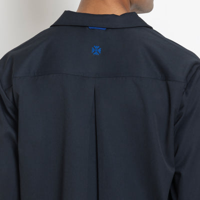 Kara - Workwear Shirt - Navy (Unisex)