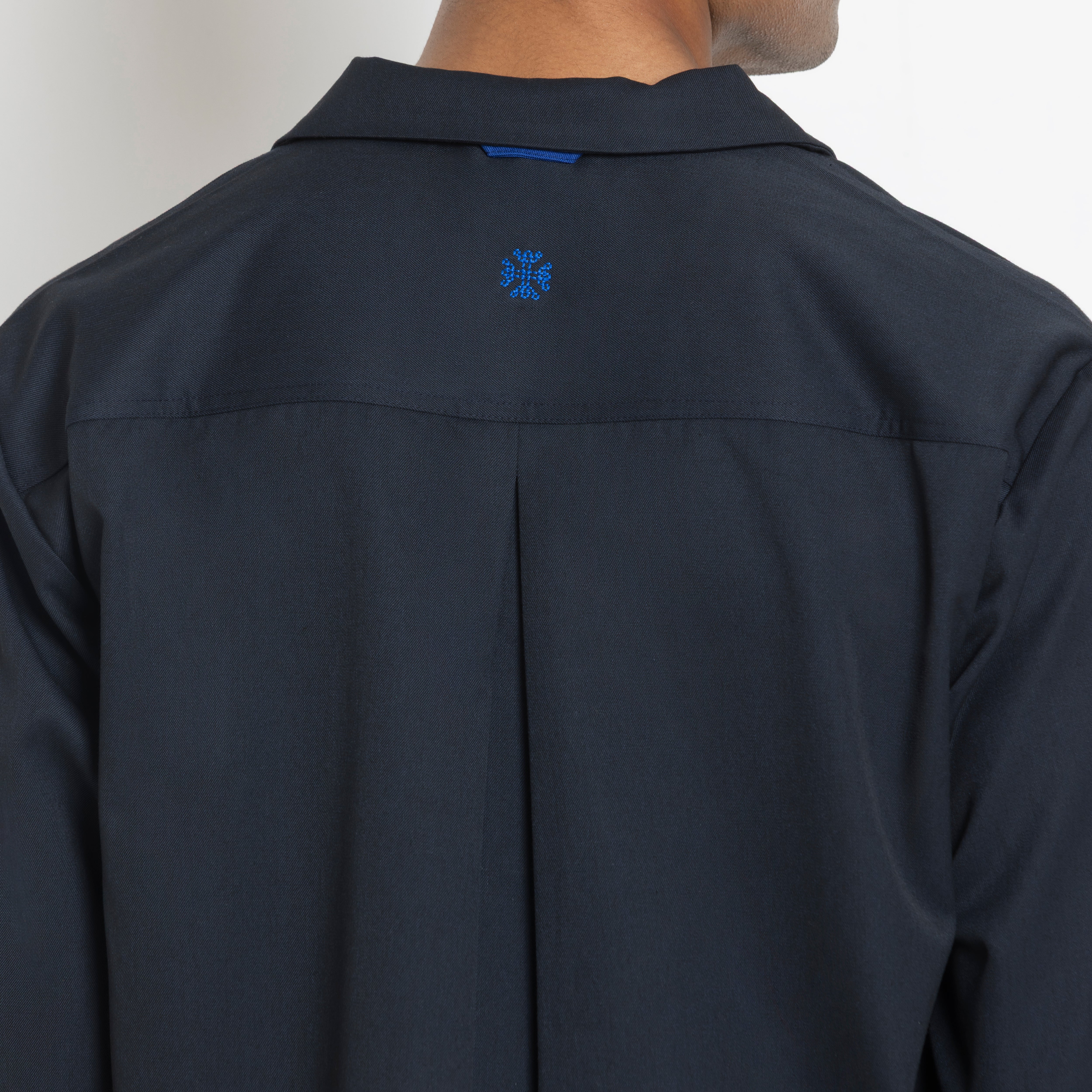 Kara - Workwear Shirt - Navy (Unisex)