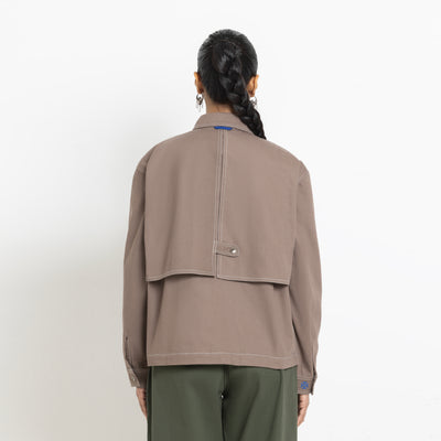 Kara - Utility Shacket - Dark Brown (Unisex)