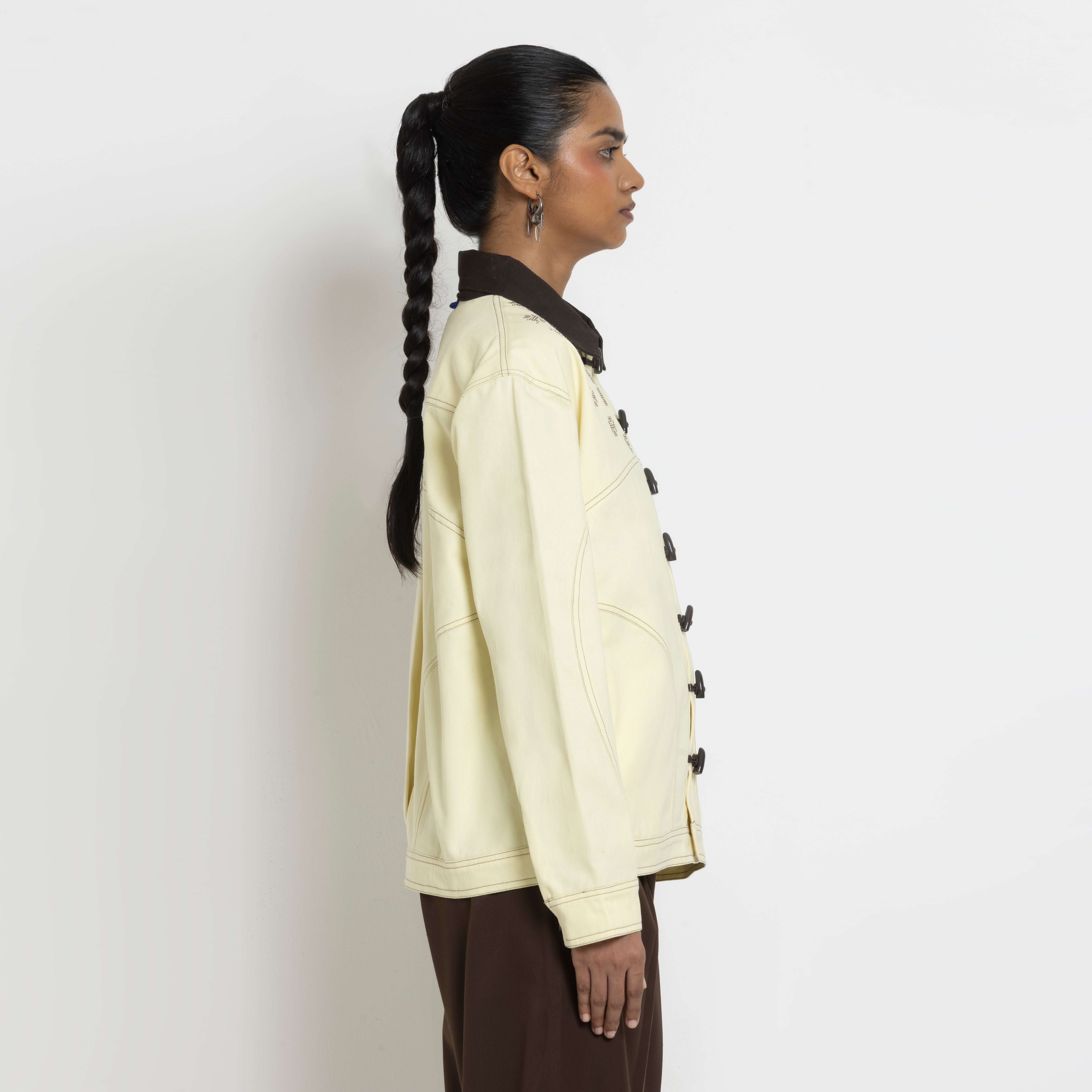 Kara - Toggle Shacket - Butter Yellow (Unisex)
