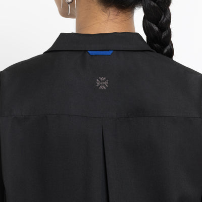 Kara - Workwear Shirt - Black (Unisex)