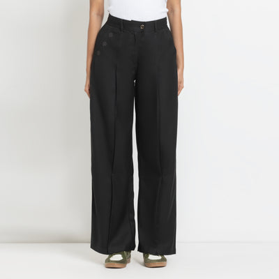 Kara - Pleat Trouser - Black For Men