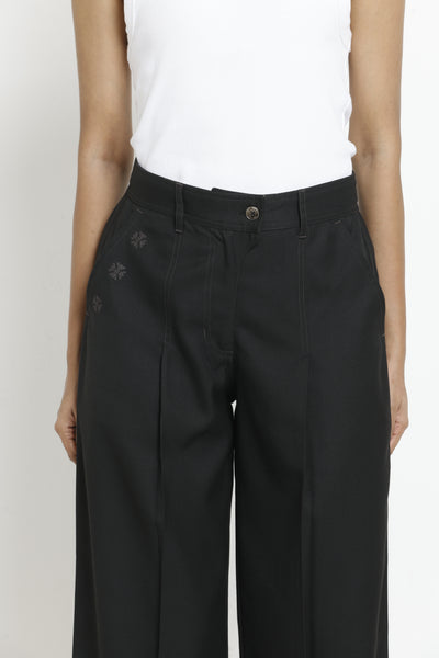 Kara - Pleat Trouser - Black For Women