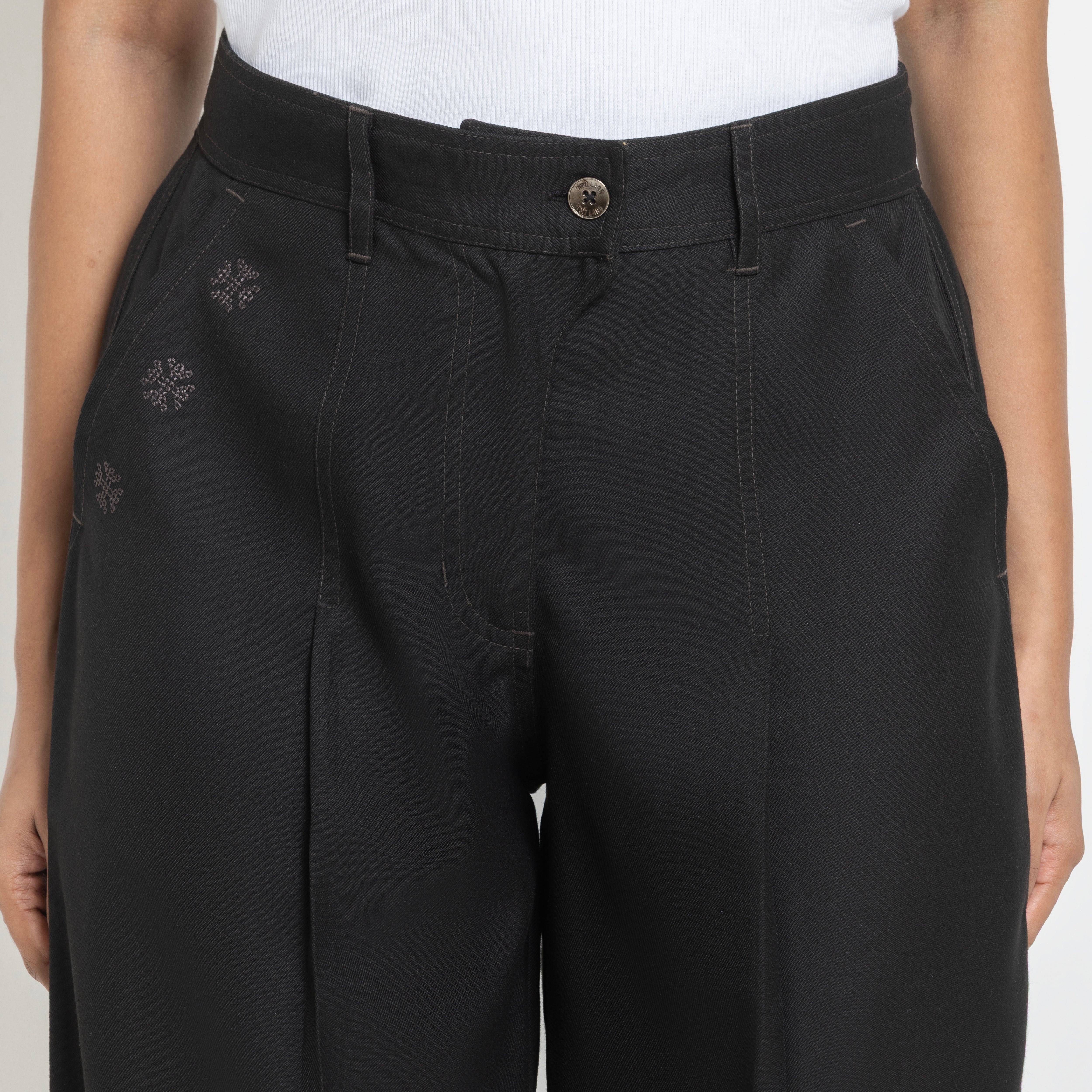 Kara - Pleat Trouser - Black For Men