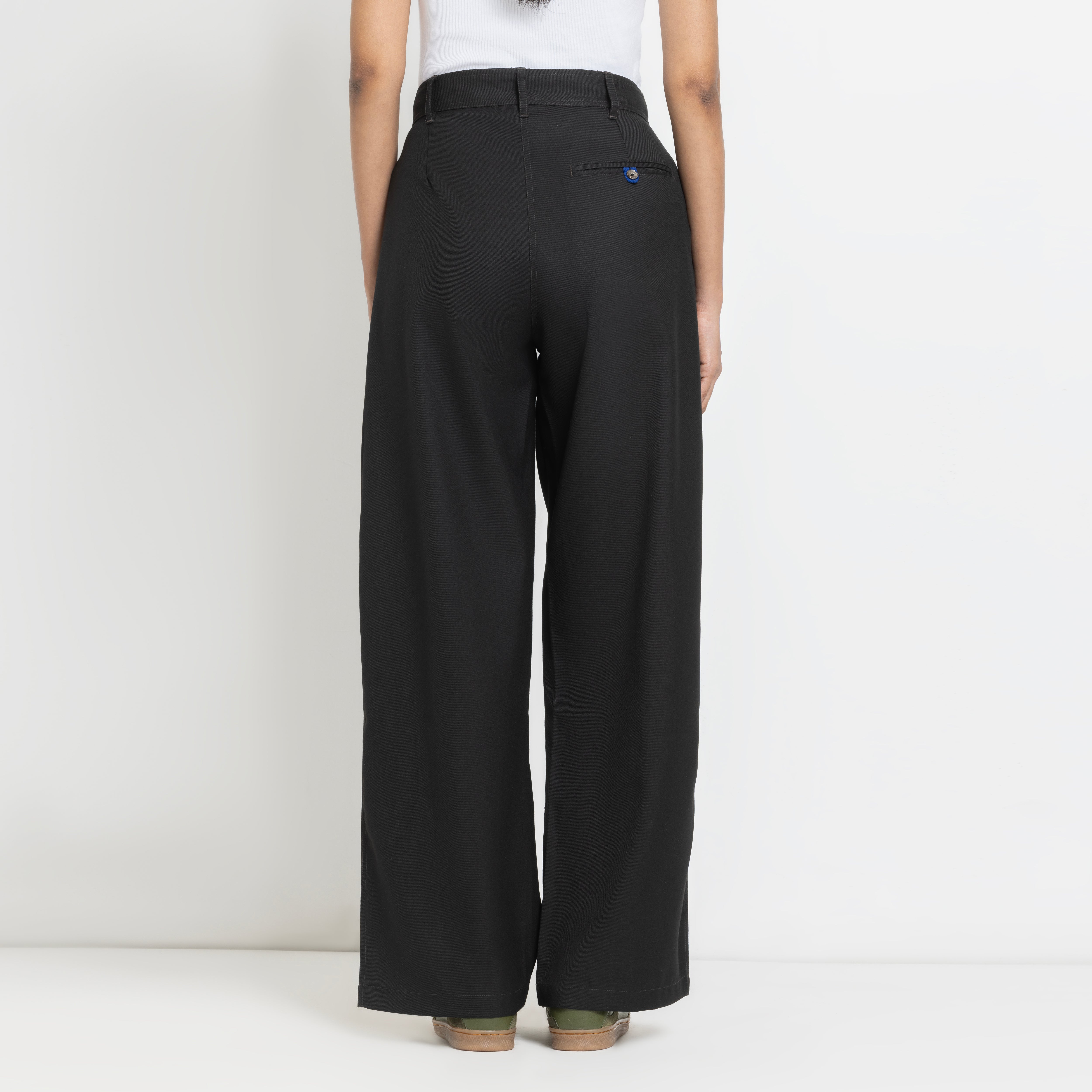 Kara - Pleat Trouser - Black For Men