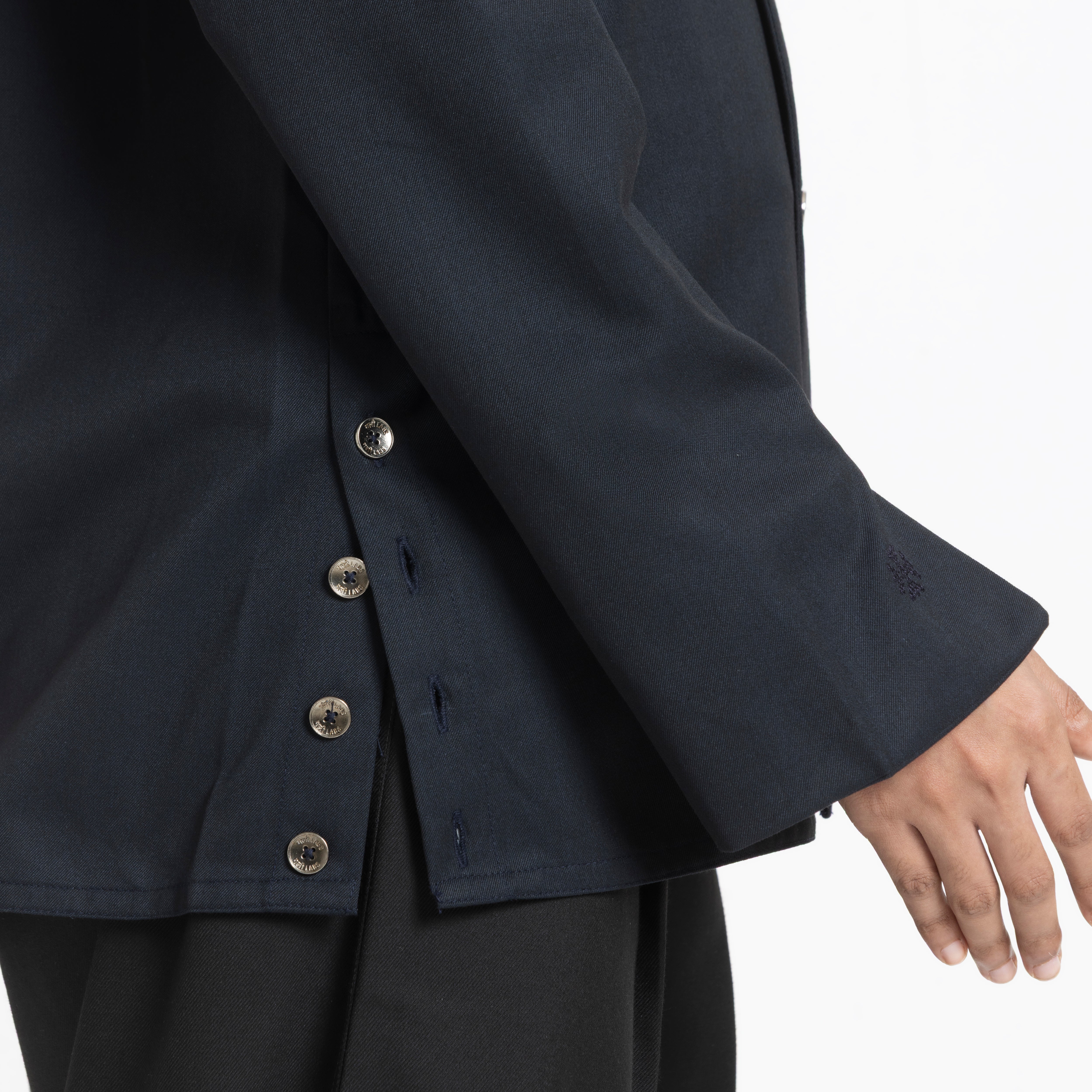Kara - Workwear Shirt - Navy (Unisex)