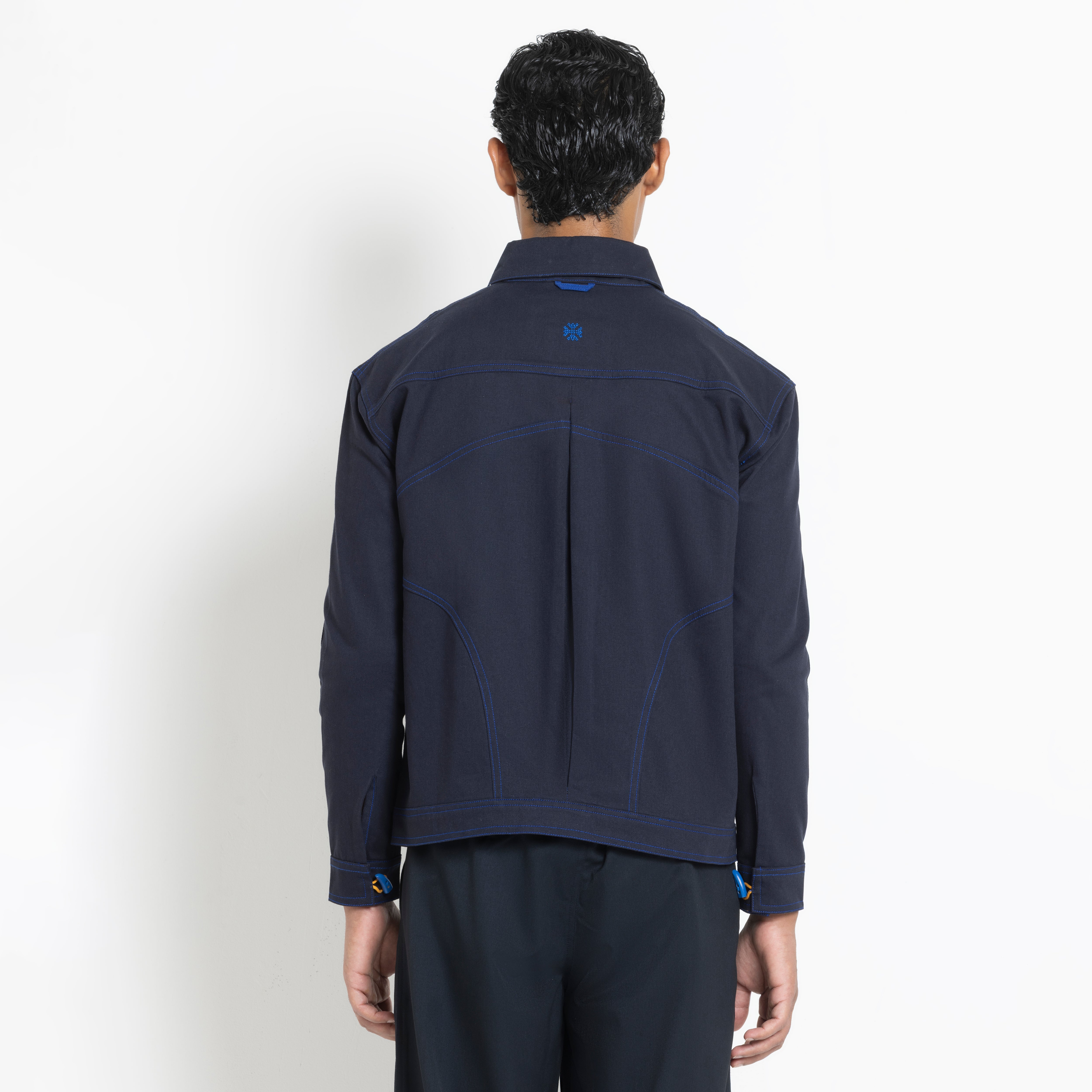 Kara - Toggle Shacket - Navy (Unisex)