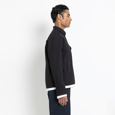 Kara - Deconstructed shirt - Black For Men