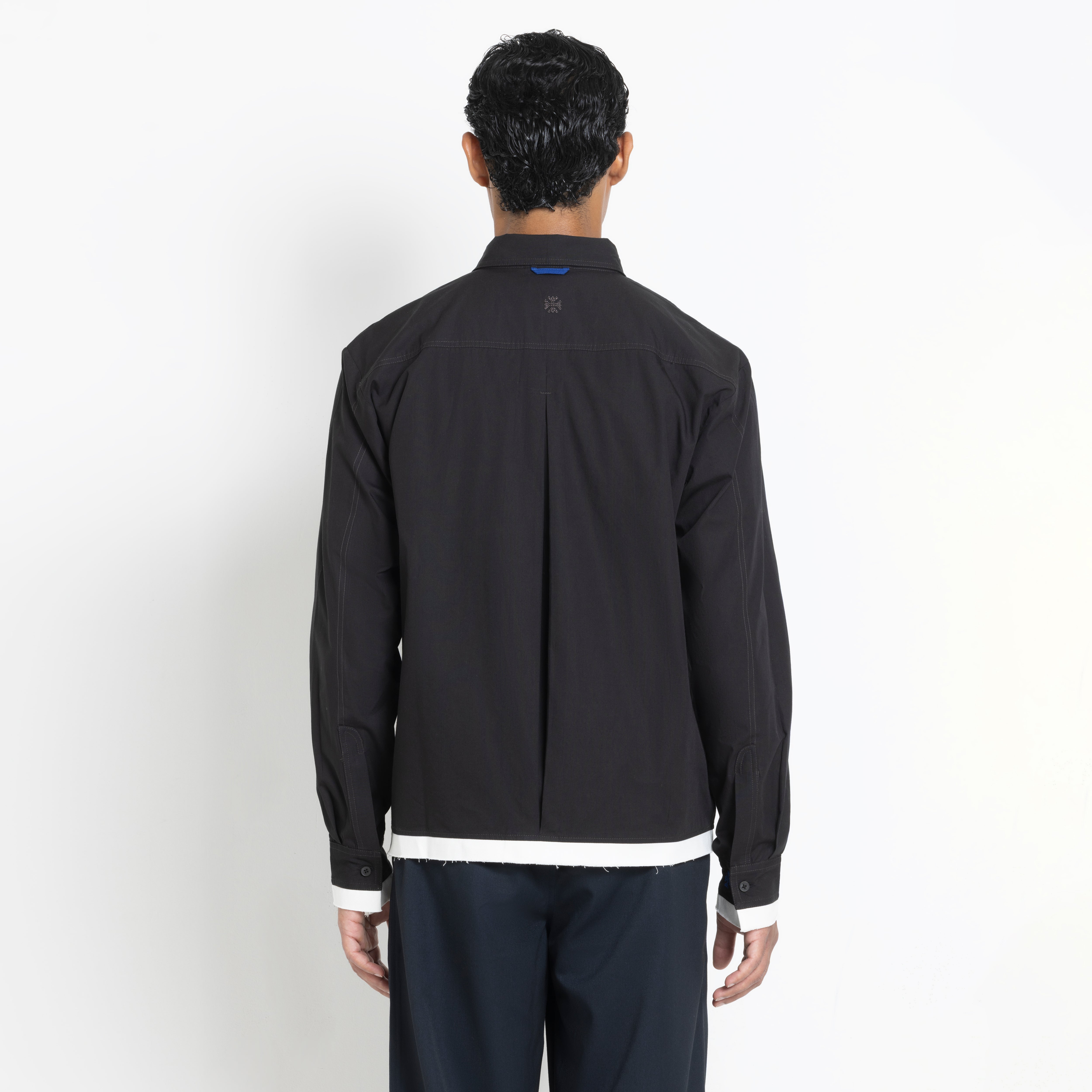 Kara - Deconstructed shirt - Black For Men