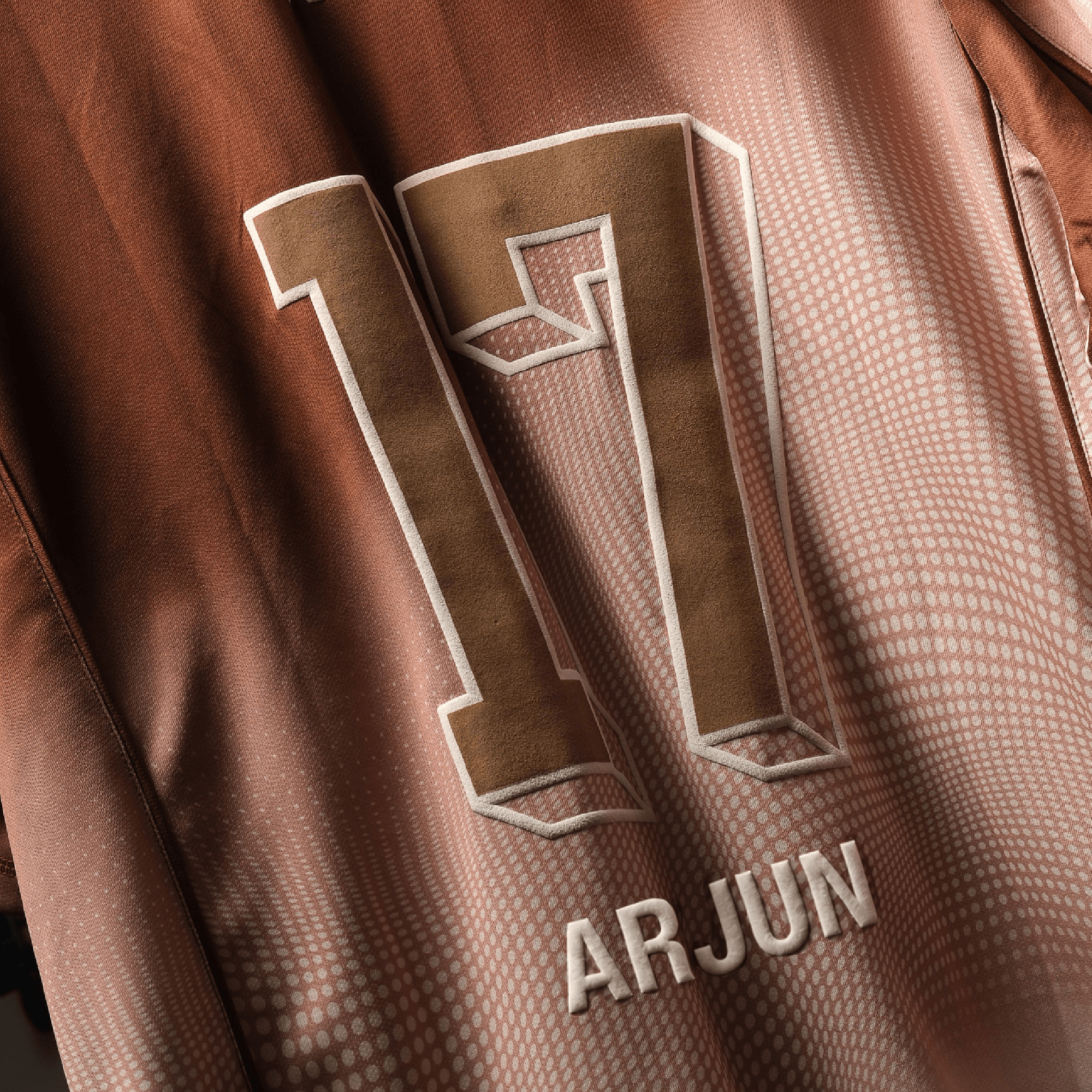 Gully 17 Jersey - Gati Beige (Polo Neck)