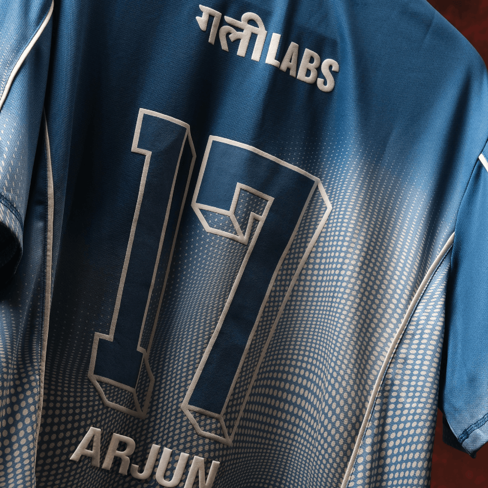 Gully 17 Jersey - Udaan Blue (Crew Neck) — 6