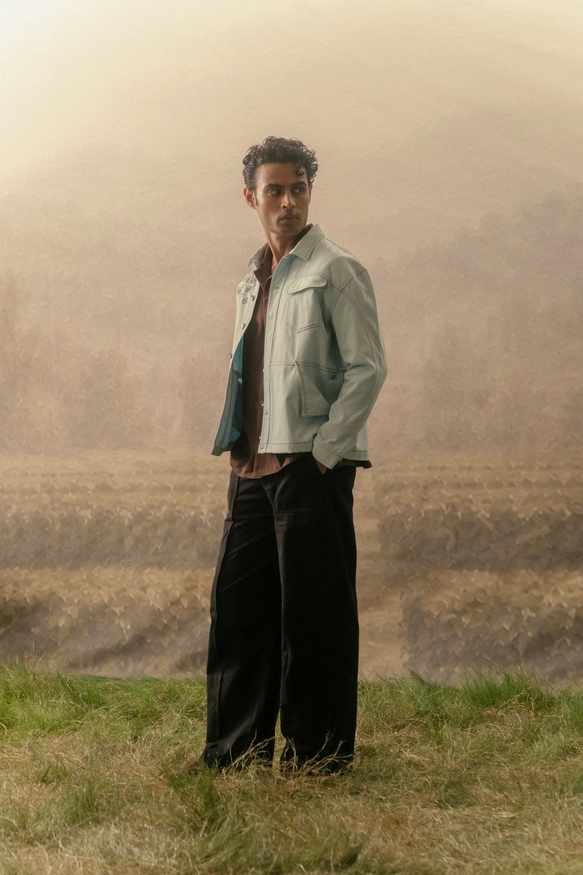 Kara - Pintuck Pant - Black For Men