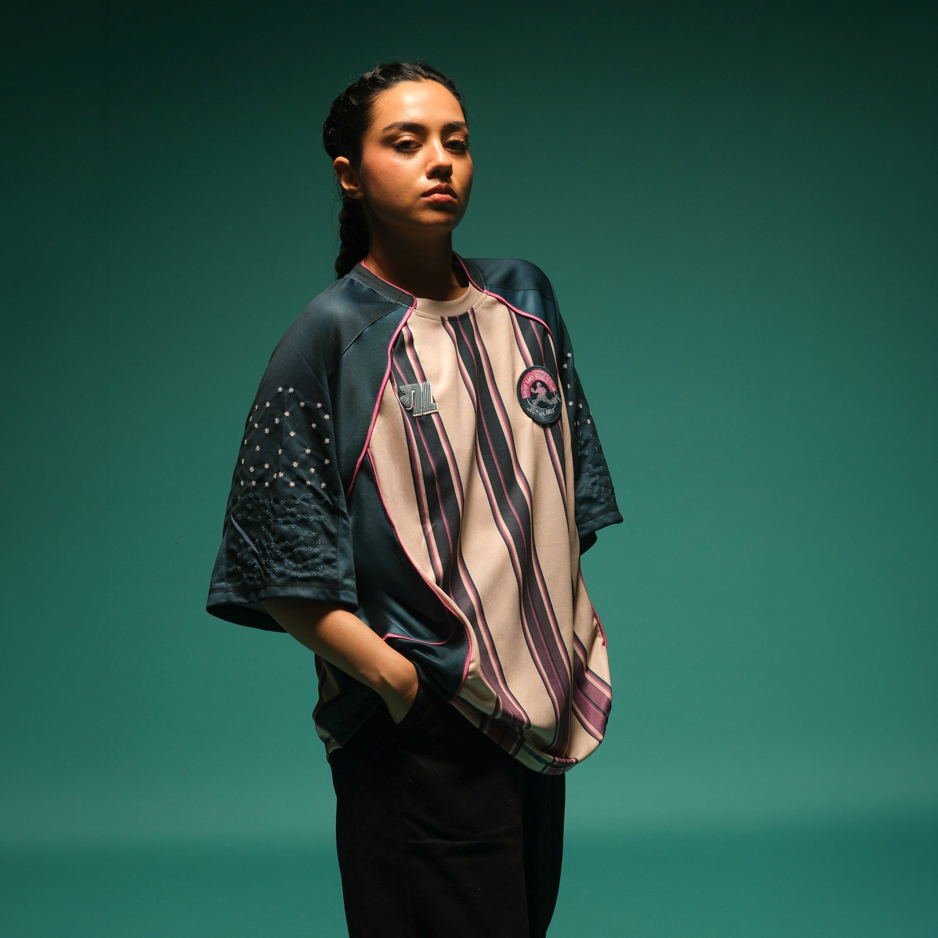 Gully 17 Jersey - Tezz Green (Crew Neck)