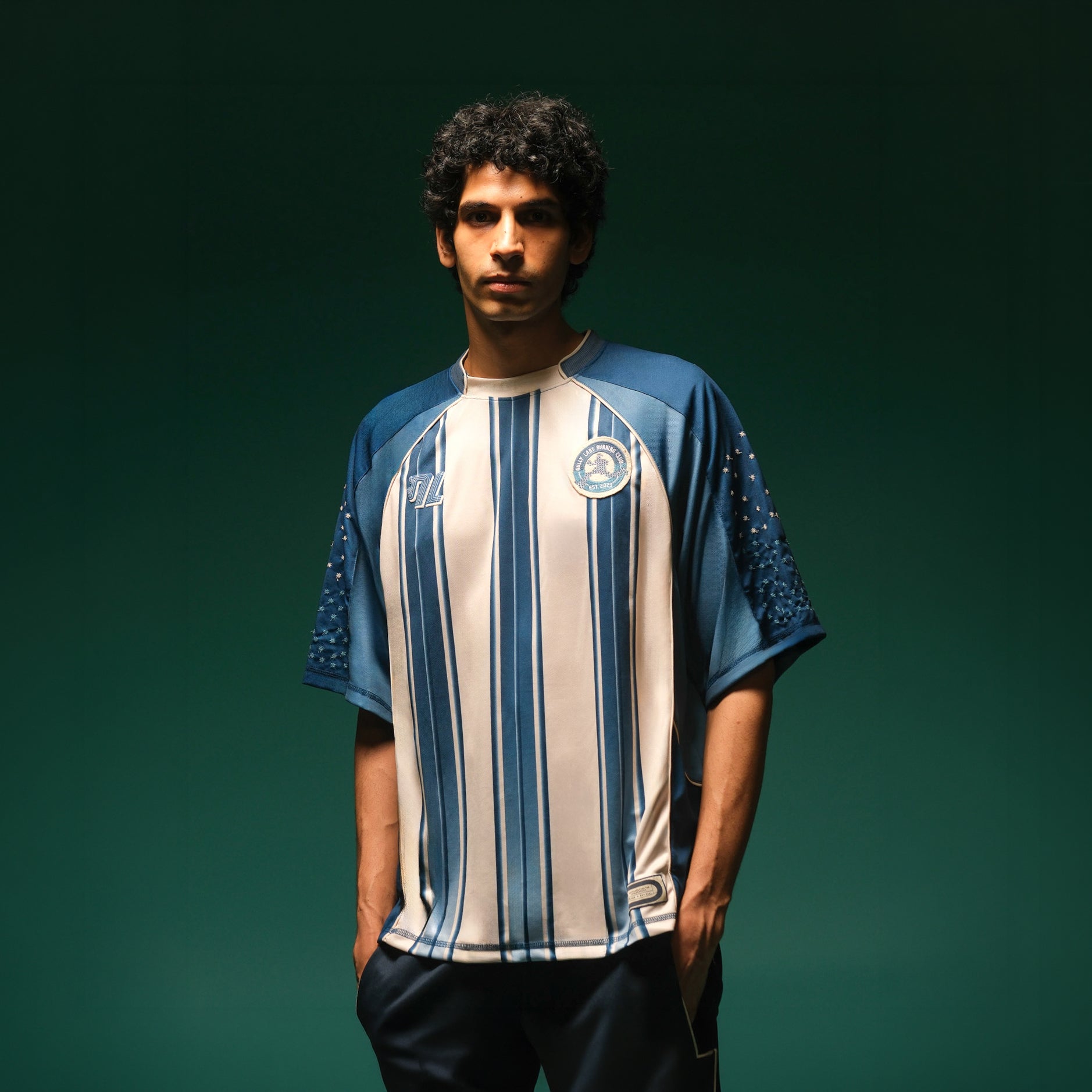 Gully 17 Jersey - Udaan Blue (Crew Neck)