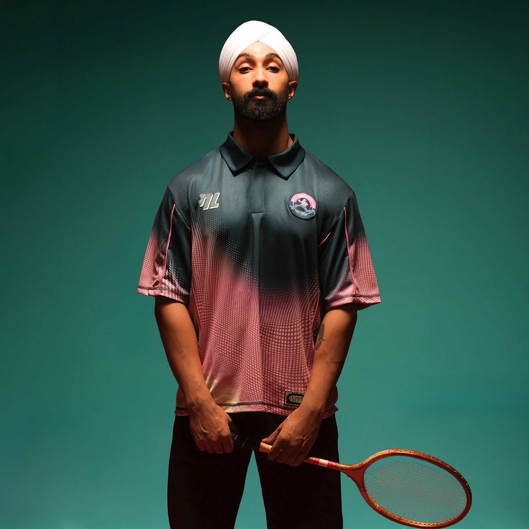 Gully 17 Jersey - Tezz Green (Polo Neck)