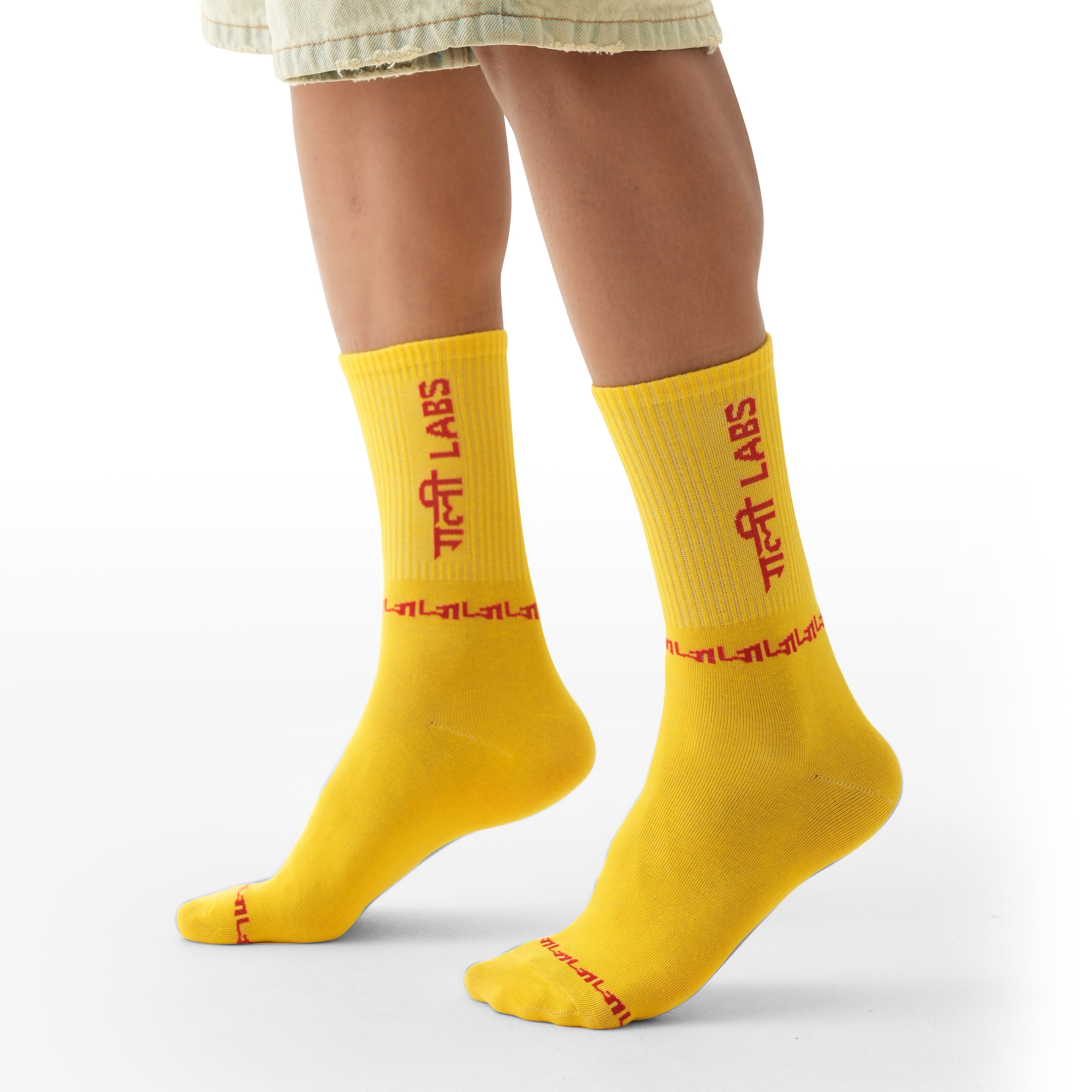 Chhatai Yellow Socks