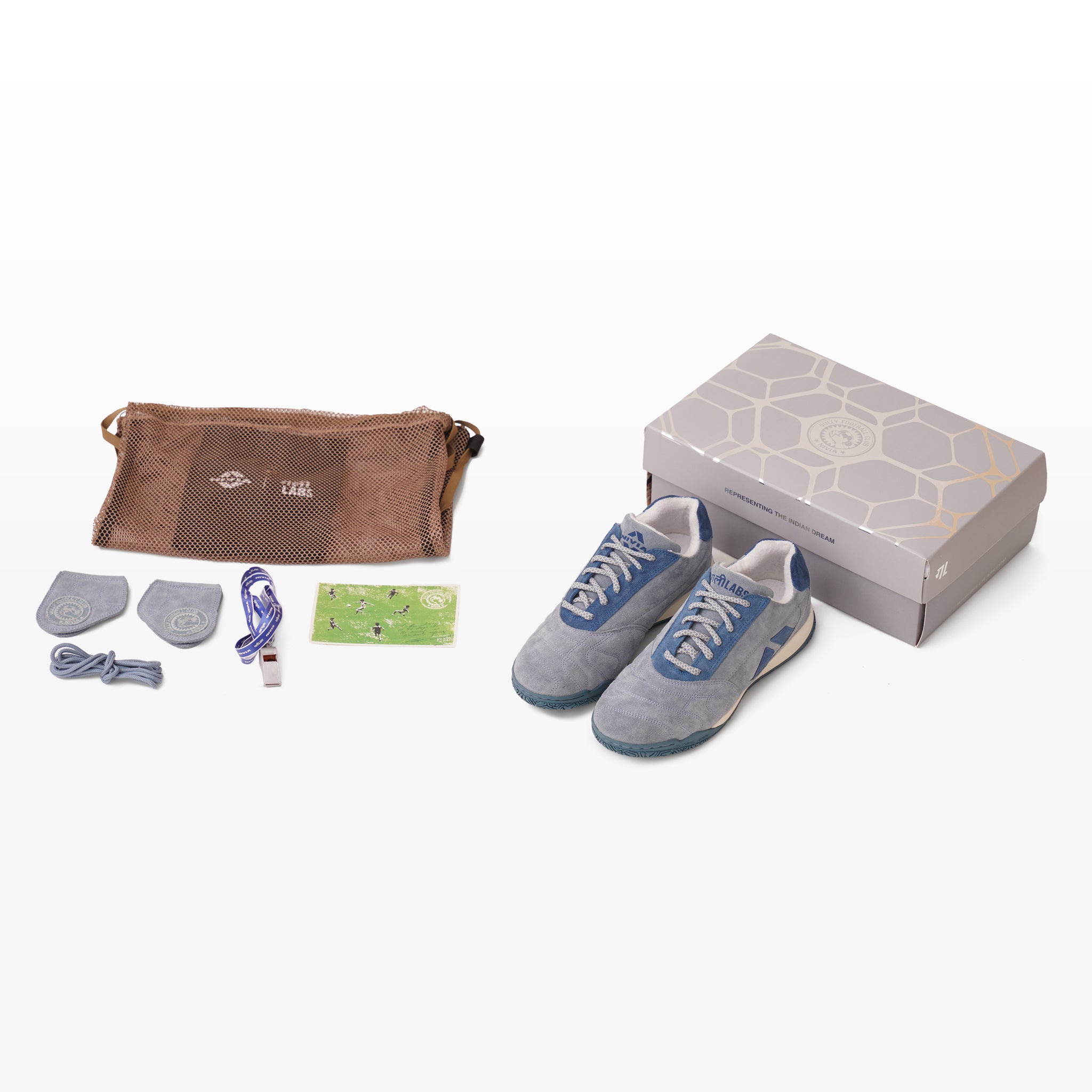 Gully Labs X Nivia - Barefoot Blue