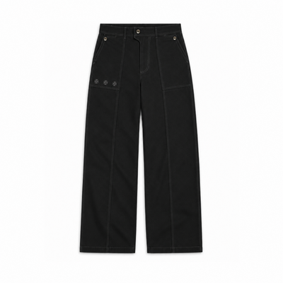 Kara - Pintuck Pant - Black For Men