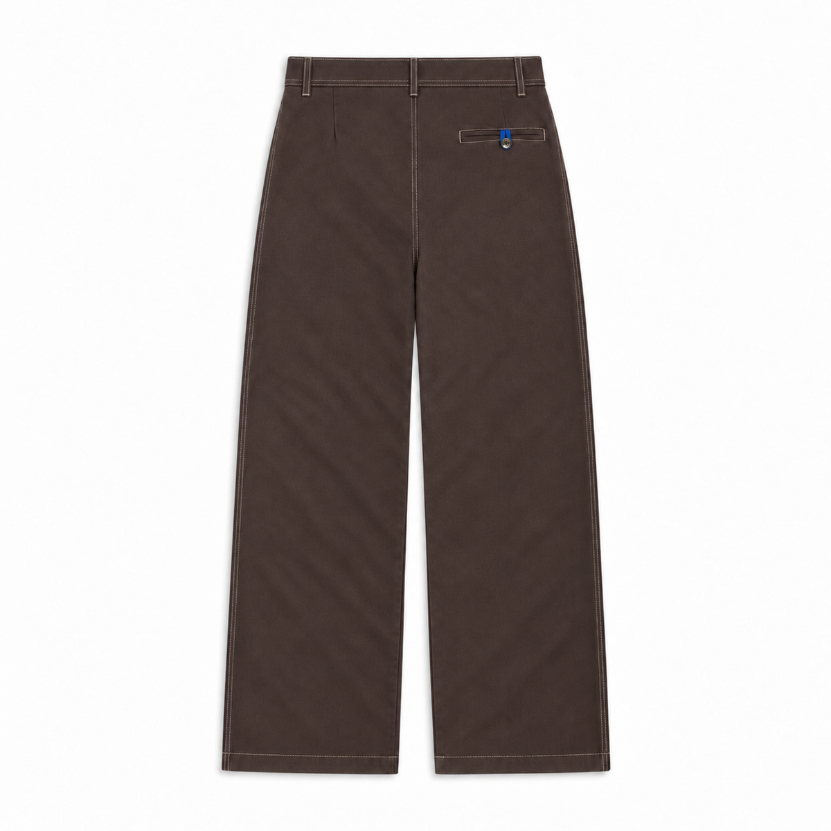 Kara - Pintuck Pant - Dark Brown For Women