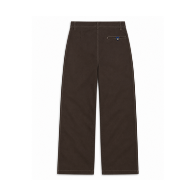 Kara - Pintuck Pant - Dark Brown For Men