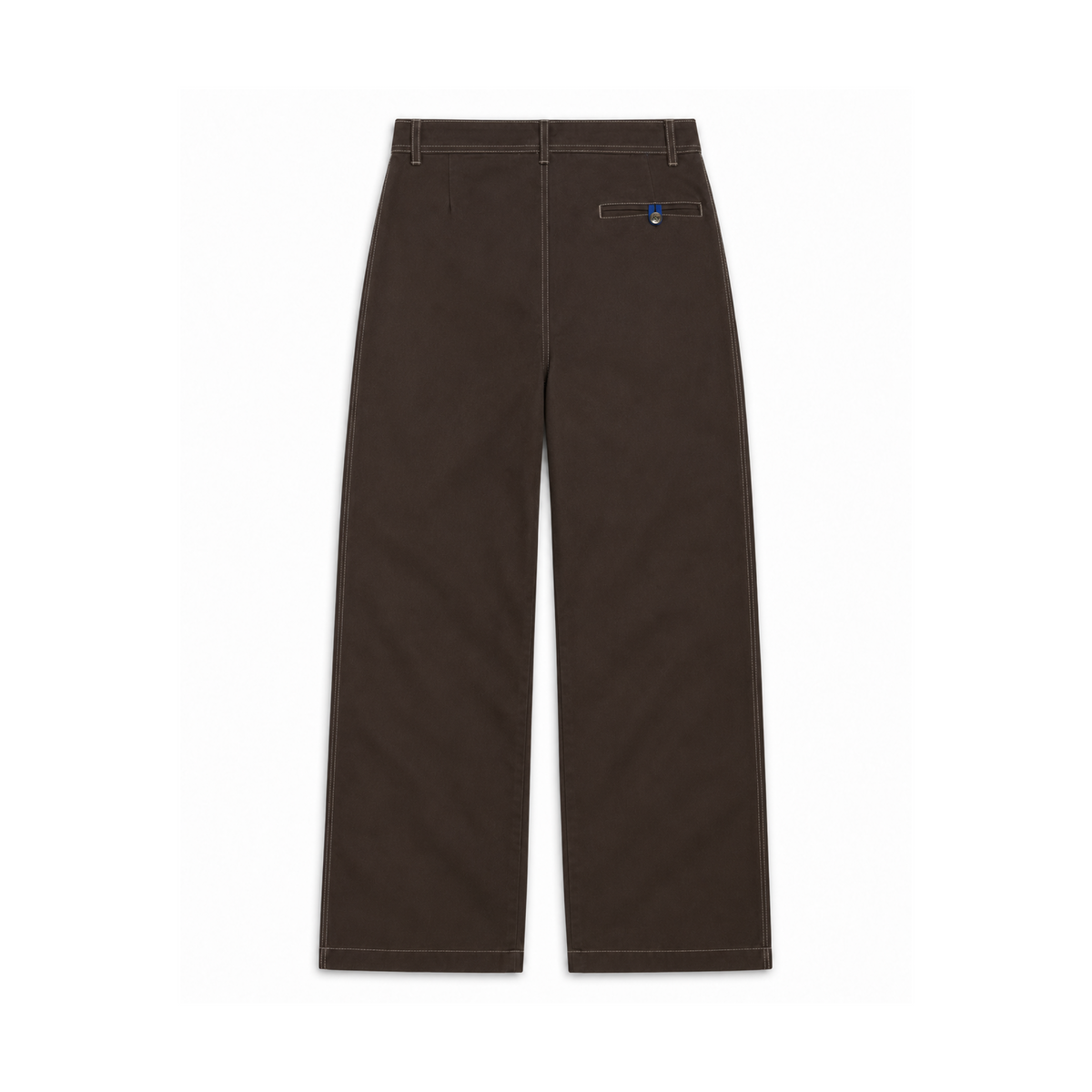 Kara - Pintuck Pant - Dark Brown For Men