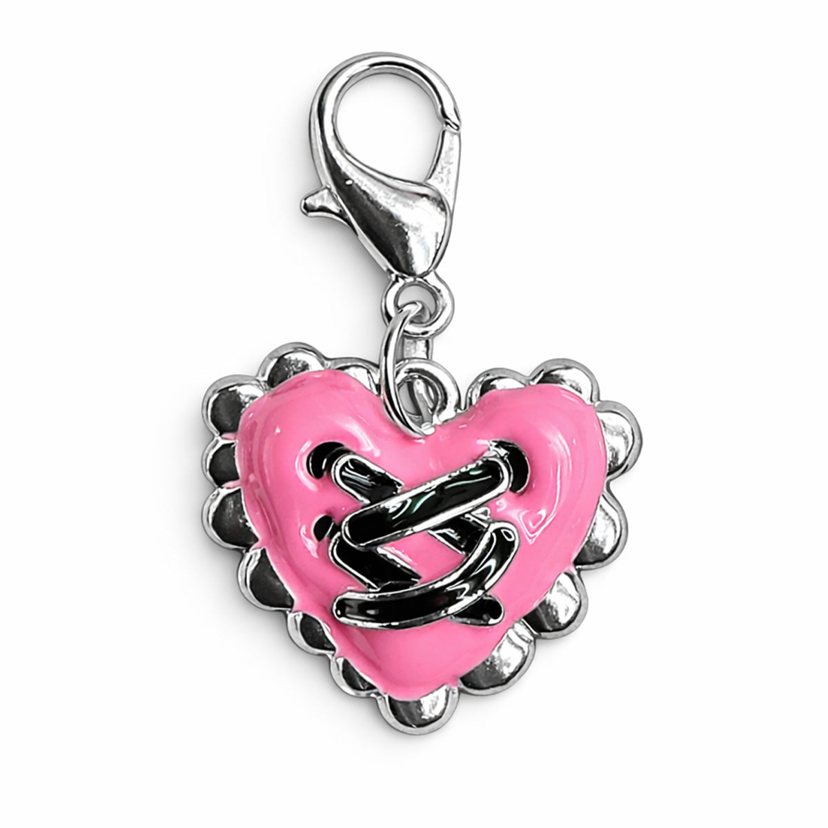 Pink Heart Charm
