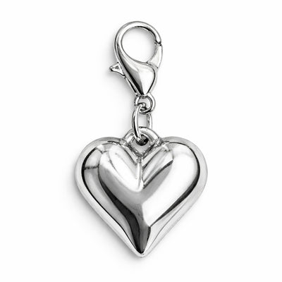 Silver Heart Charm