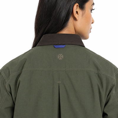 Kara - Toggle Shacket - Olive Green (Unisex)