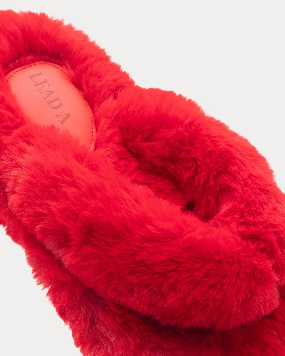 Plush Faux-Fur Upper